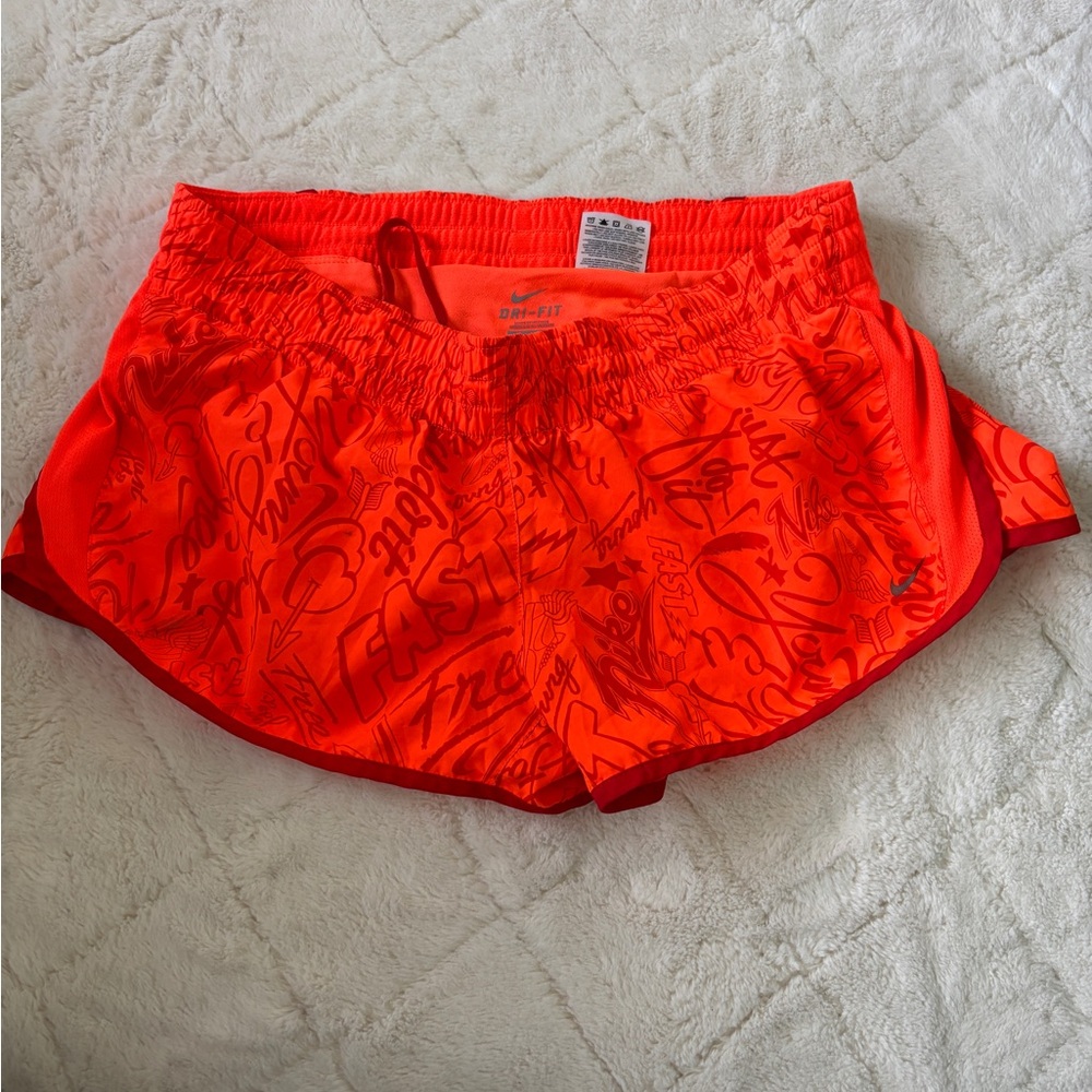 Nike Dri-FIT Bright Orange Women's Running Shorts